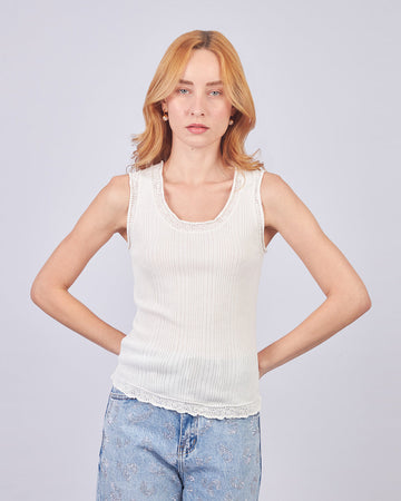 White Hana Top