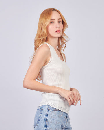 White Hana Top