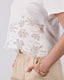 White Top Lace And Flowers