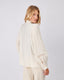 Cream Brocade Blouse