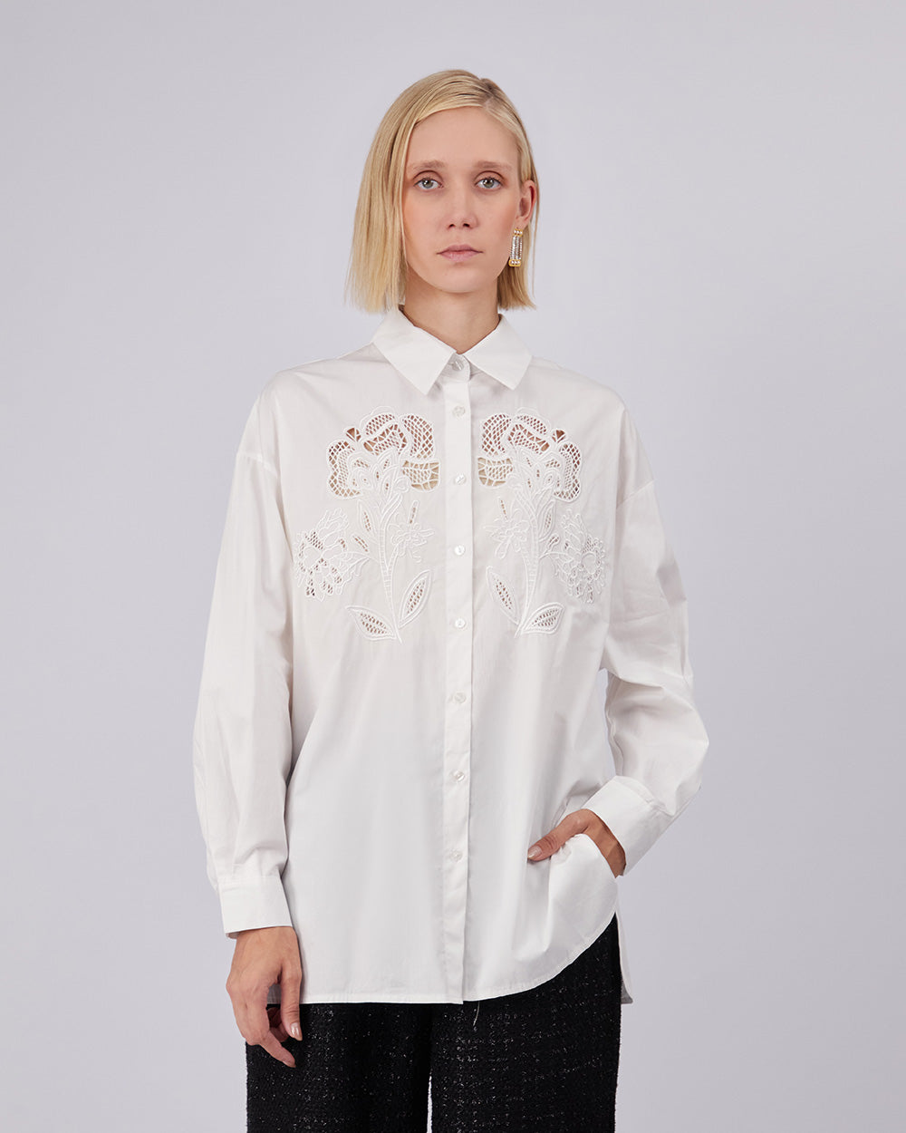 Leonore White Shirt