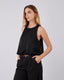 Top Negro Globo Sparkle