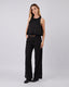 Top Negro Globo Sparkle
