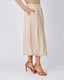Beige Balloon Skirt