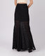 Black Lace Mermaid Skirt