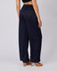 Blue Pants Elastic Waist