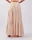 Beige Linen Skirt