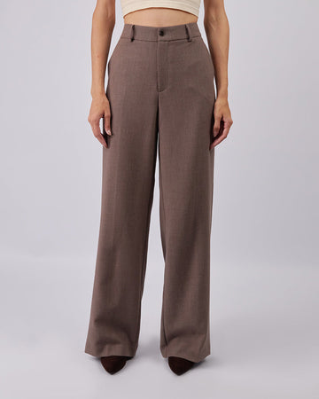 Grey Straight Leg Pant