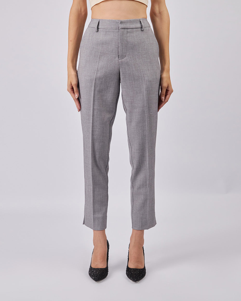 Cream Classic Pants