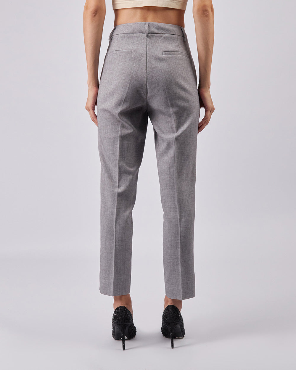 Cream Classic Pants
