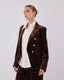 Chocolate Velvet Blazer