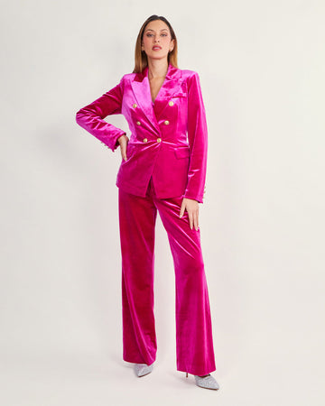 Barney velvet blazer