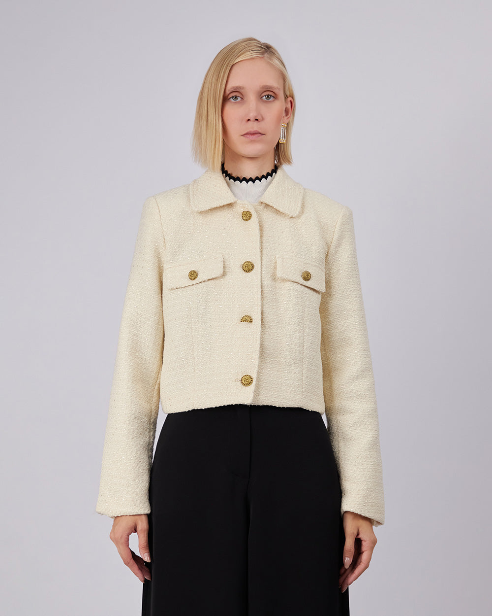 Cream Jacket Chanelle