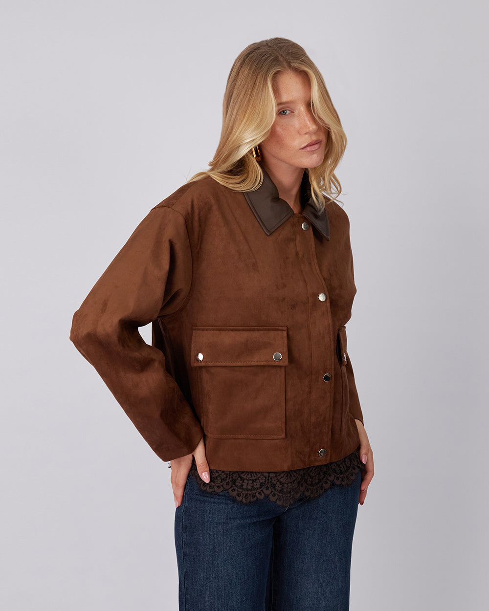Brown Bomber Jacket