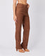Brown Suede Pants