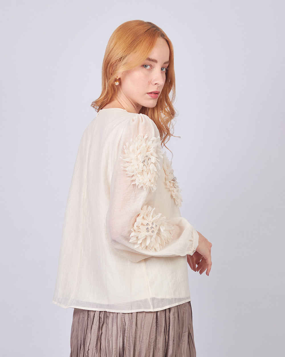 Cream Hanami Blouse