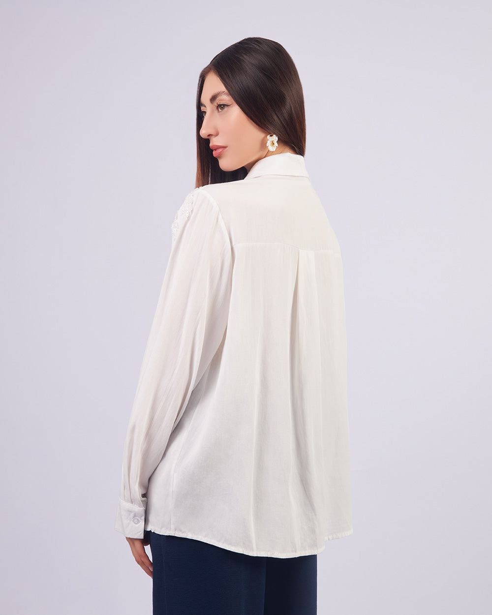 White Crystal Shirt