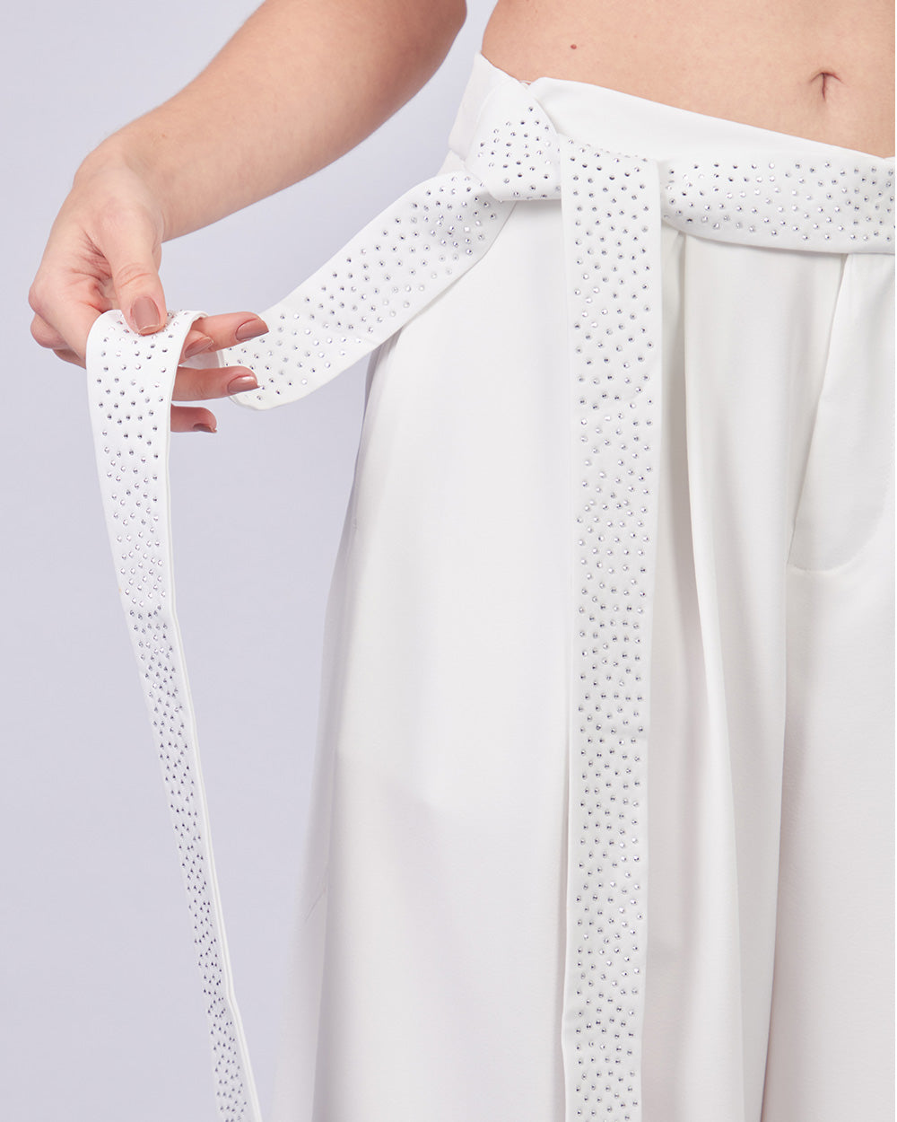 White Kirameki Pants