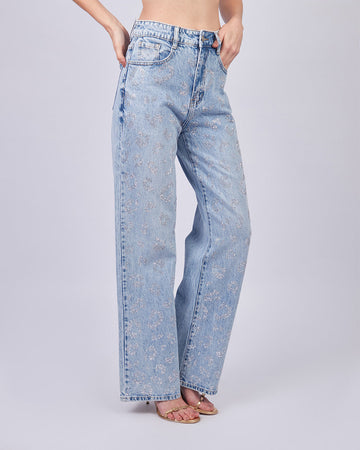 Lightblue Shimmer Jeans
