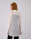 Long White Lace Shirt
