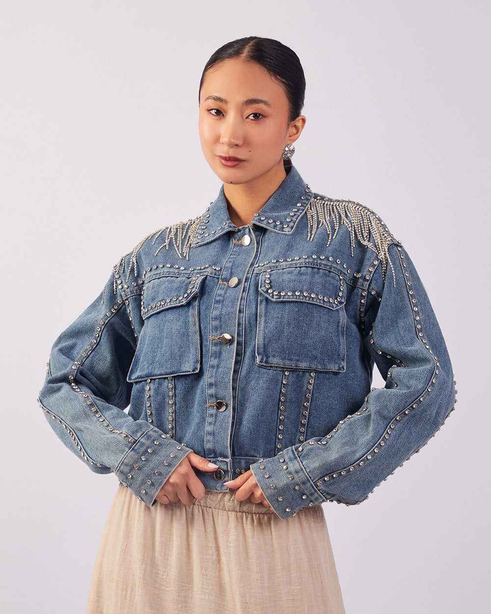 Blue Crystal Denim