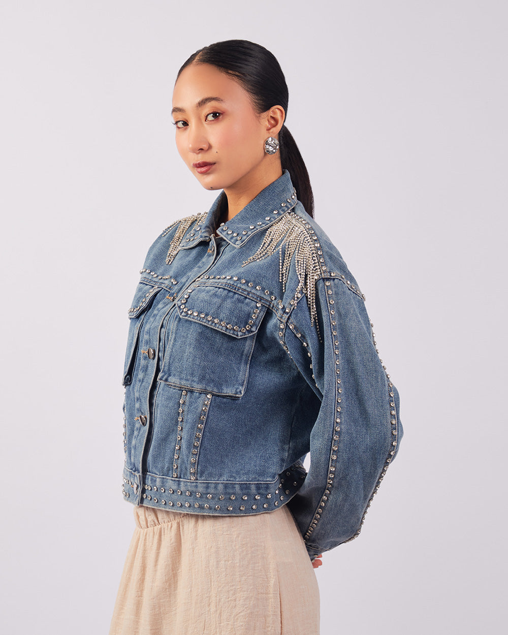 Blue Crystal Denim
