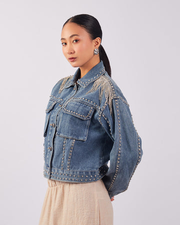 Blue Crystal Denim