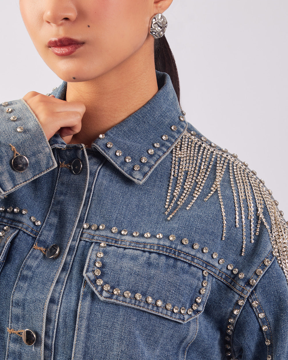 Blue Crystal Denim