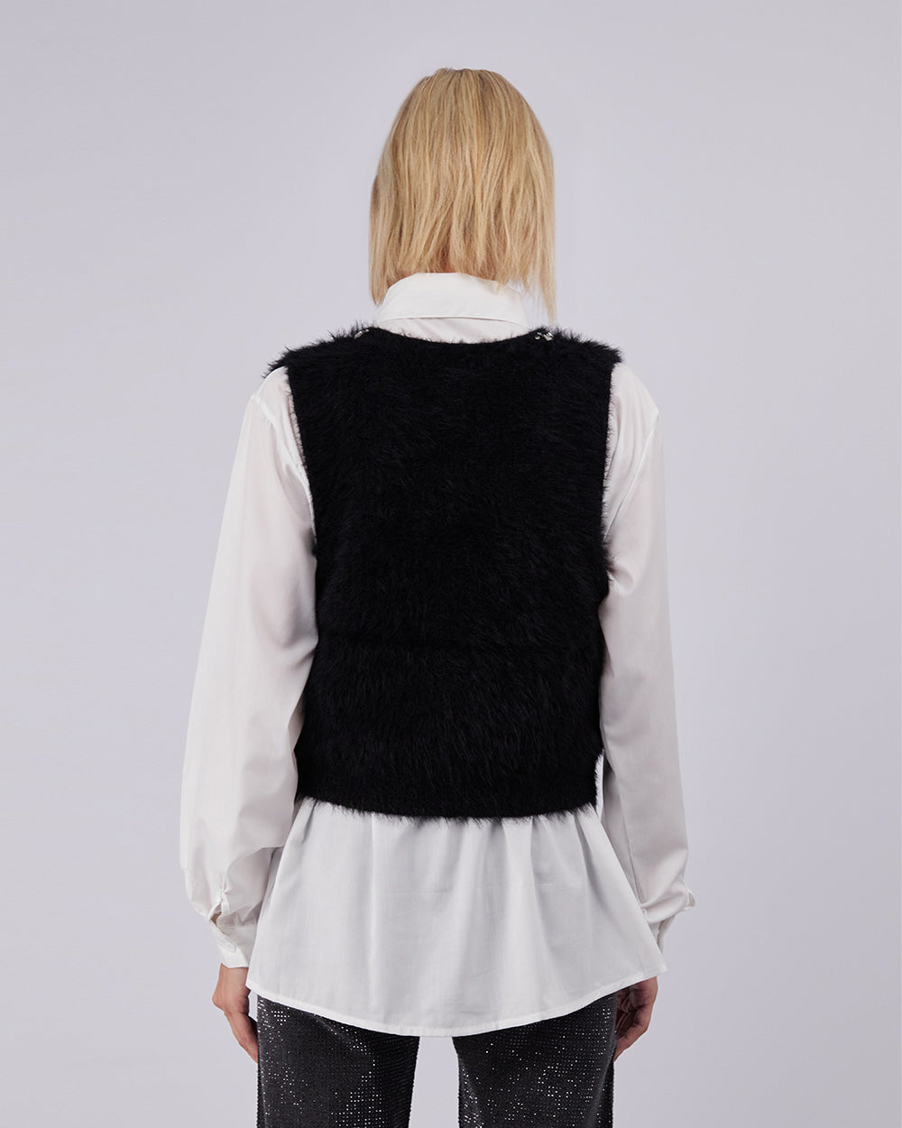 Black Classic Blouse