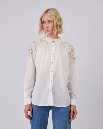 White Blouse Pearl