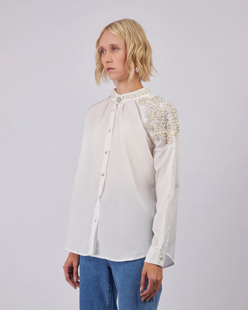 White Blouse Pearl
