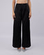 Black Satin Pants