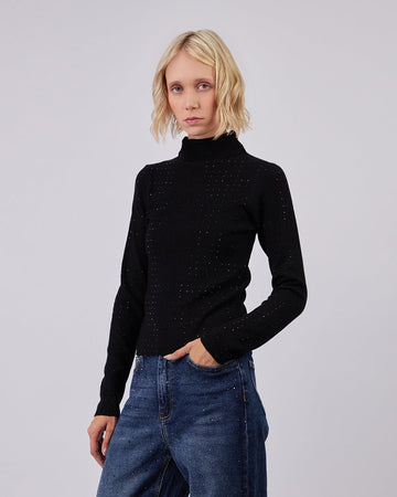 Black Sweater Stardust