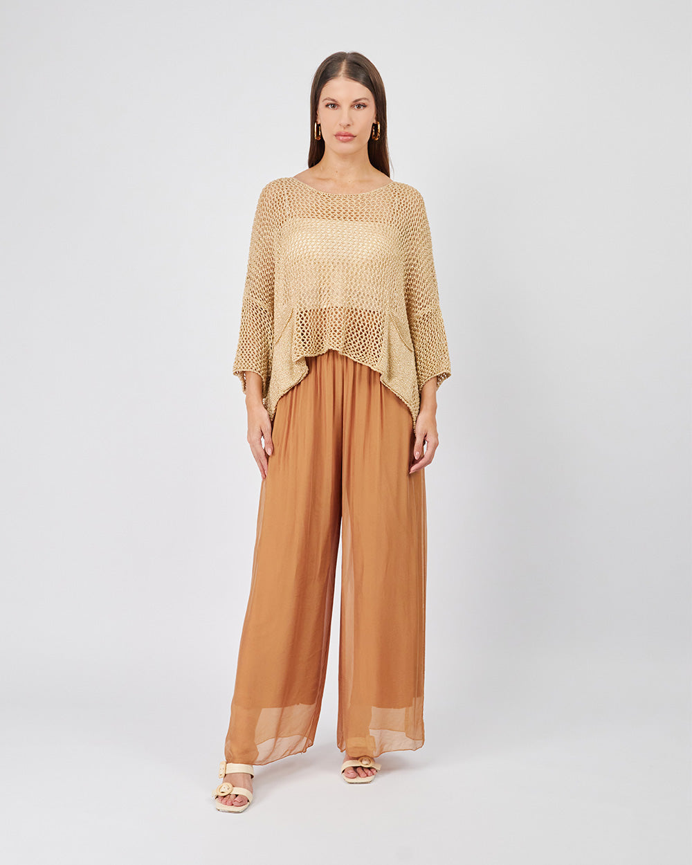 Gold Sweater Pockets