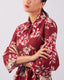 Burgundy Floral Dress