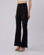 Black Bell-Leg Trousers