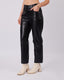Black Vegan Leather Pants