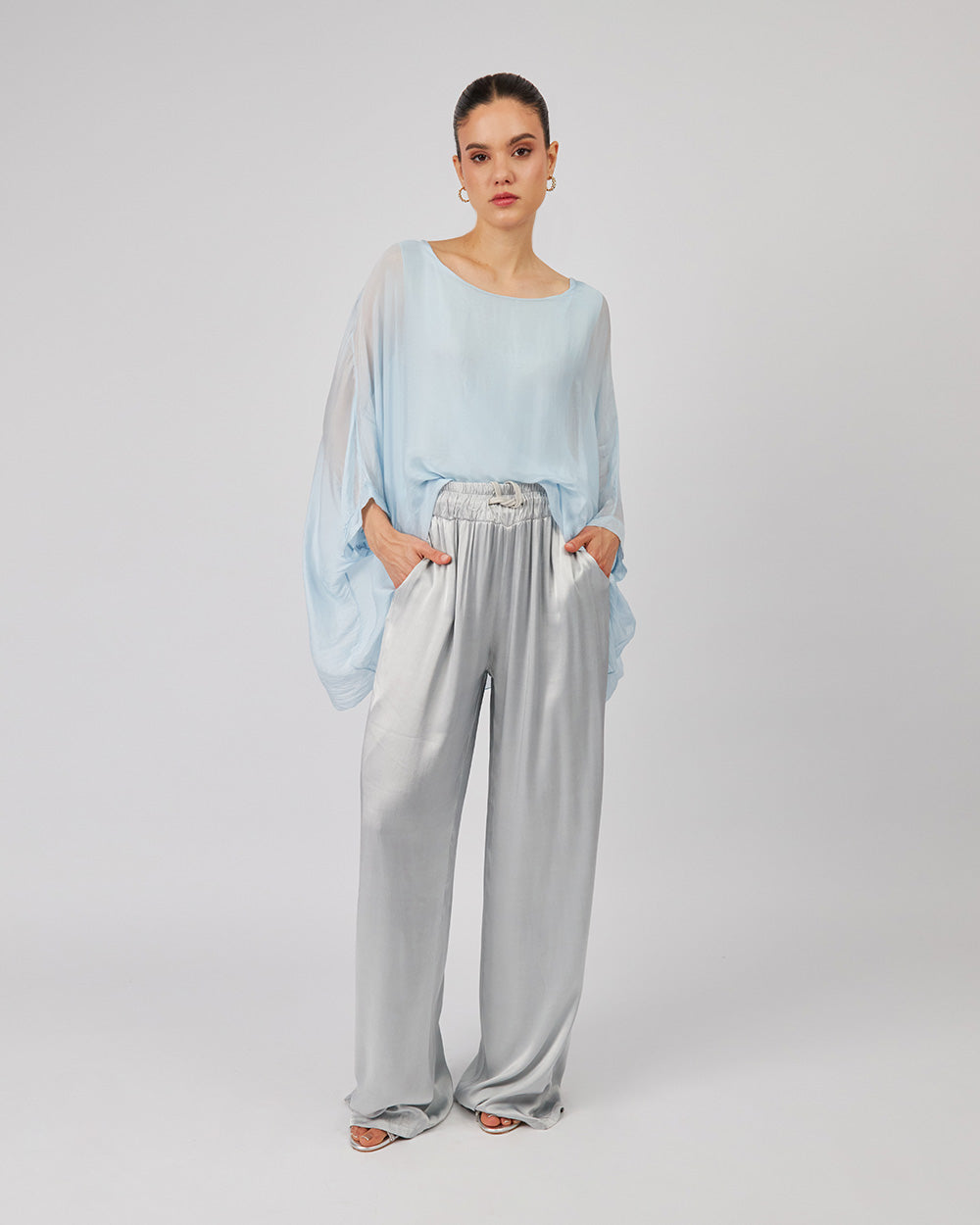 Grey Trousers Pockets