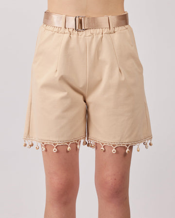 Beige Shorts Navy Sizes