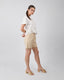 Cream Shorts Navy Sizes