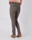 Black/Beige Tweed Pant X-Shaped Pattern