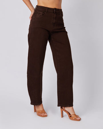 Chocolate Velvet Pant