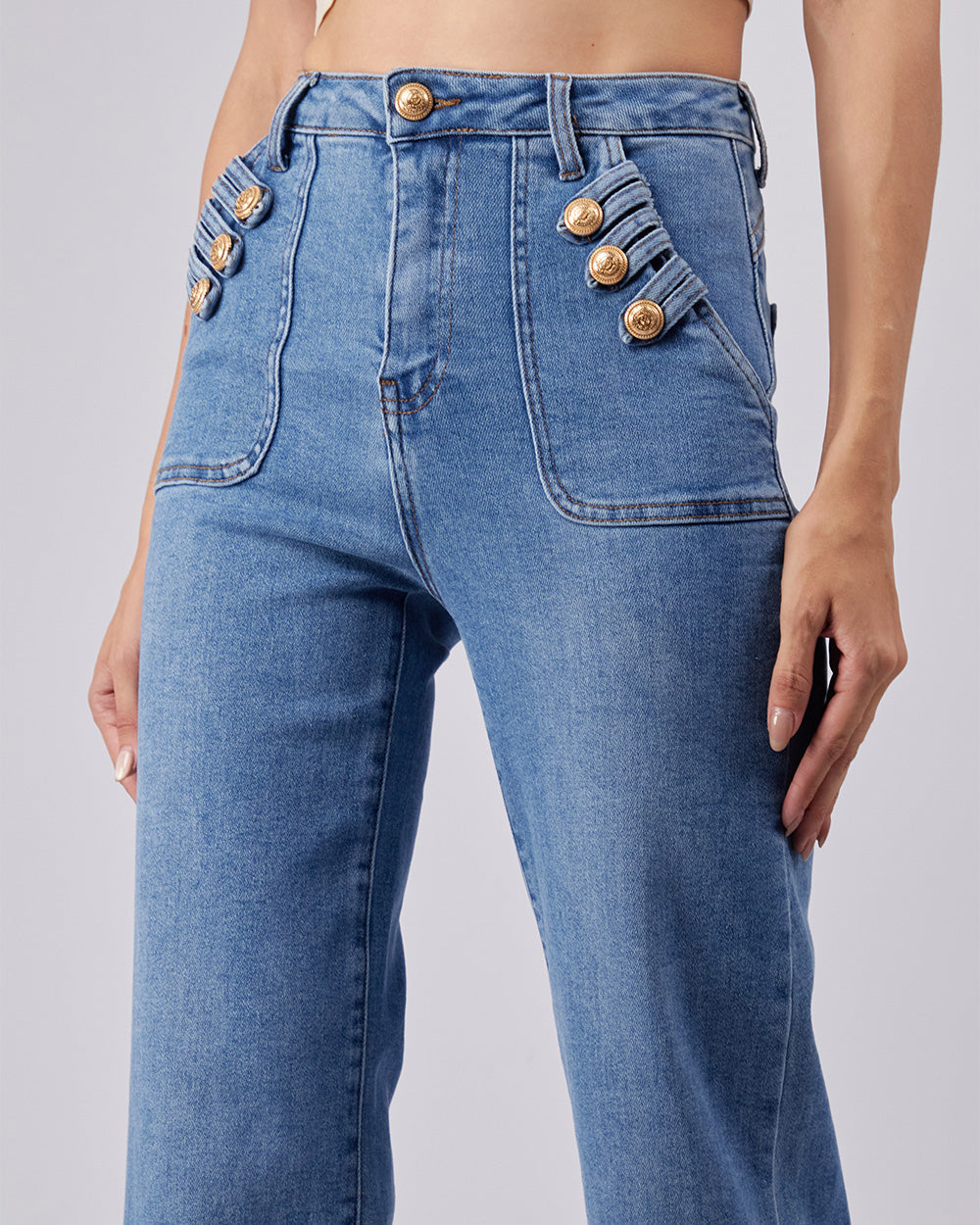 Light Blue Imperia Pant
