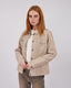 Cream Jacket  Square Pockets