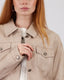 Cream Jacket  Square Pockets