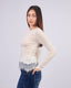 Cream Lace Blouse