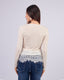 Cream Lace Blouse