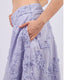 Blue Camellia Skirt