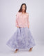 Blue Camellia Skirt