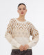 Beige Pearl Stone Sweater